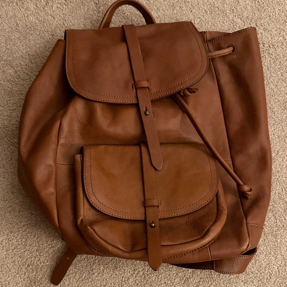 Madewell Leather Backpack